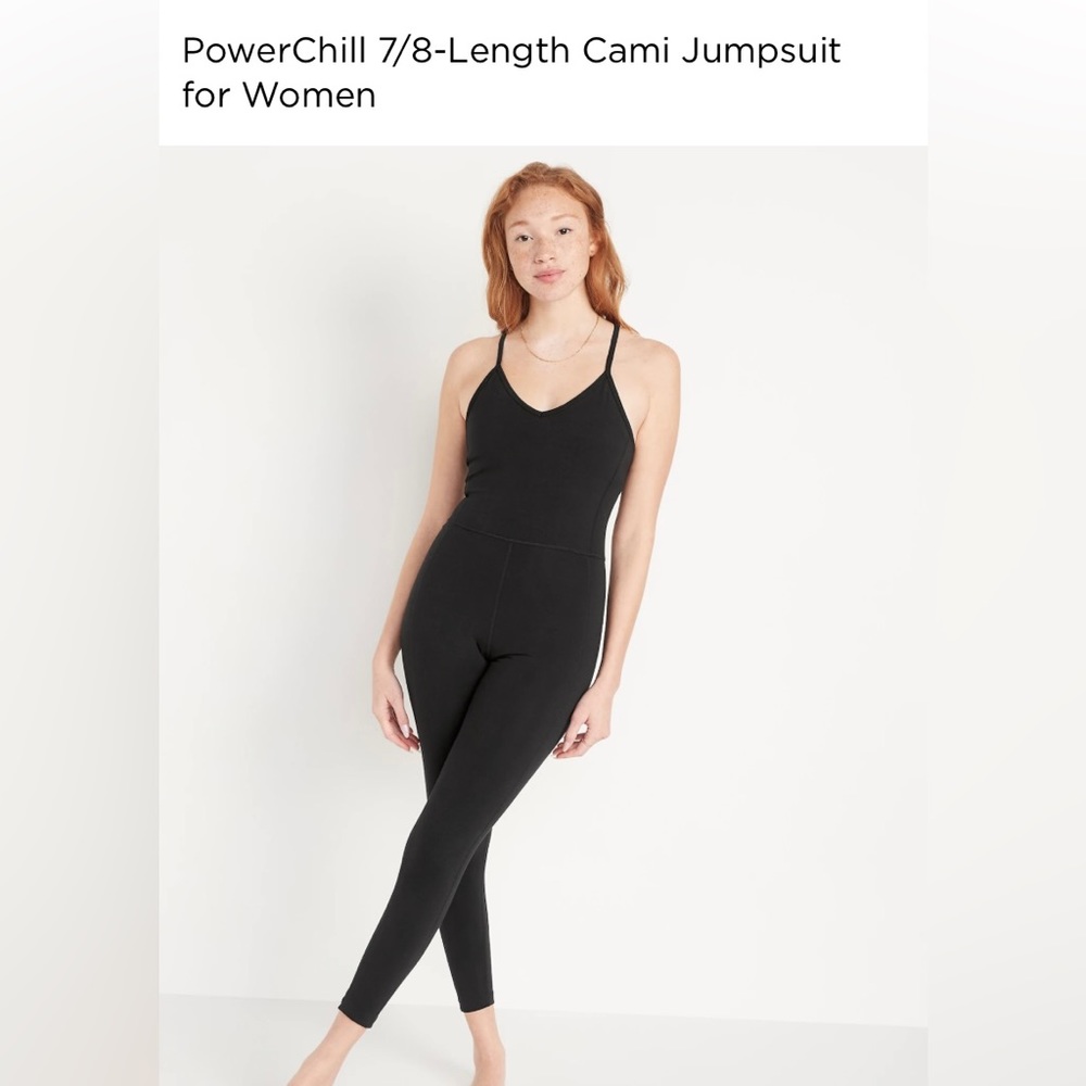 NWT Old Navy 7/8 PowerSoft Jumpsuit